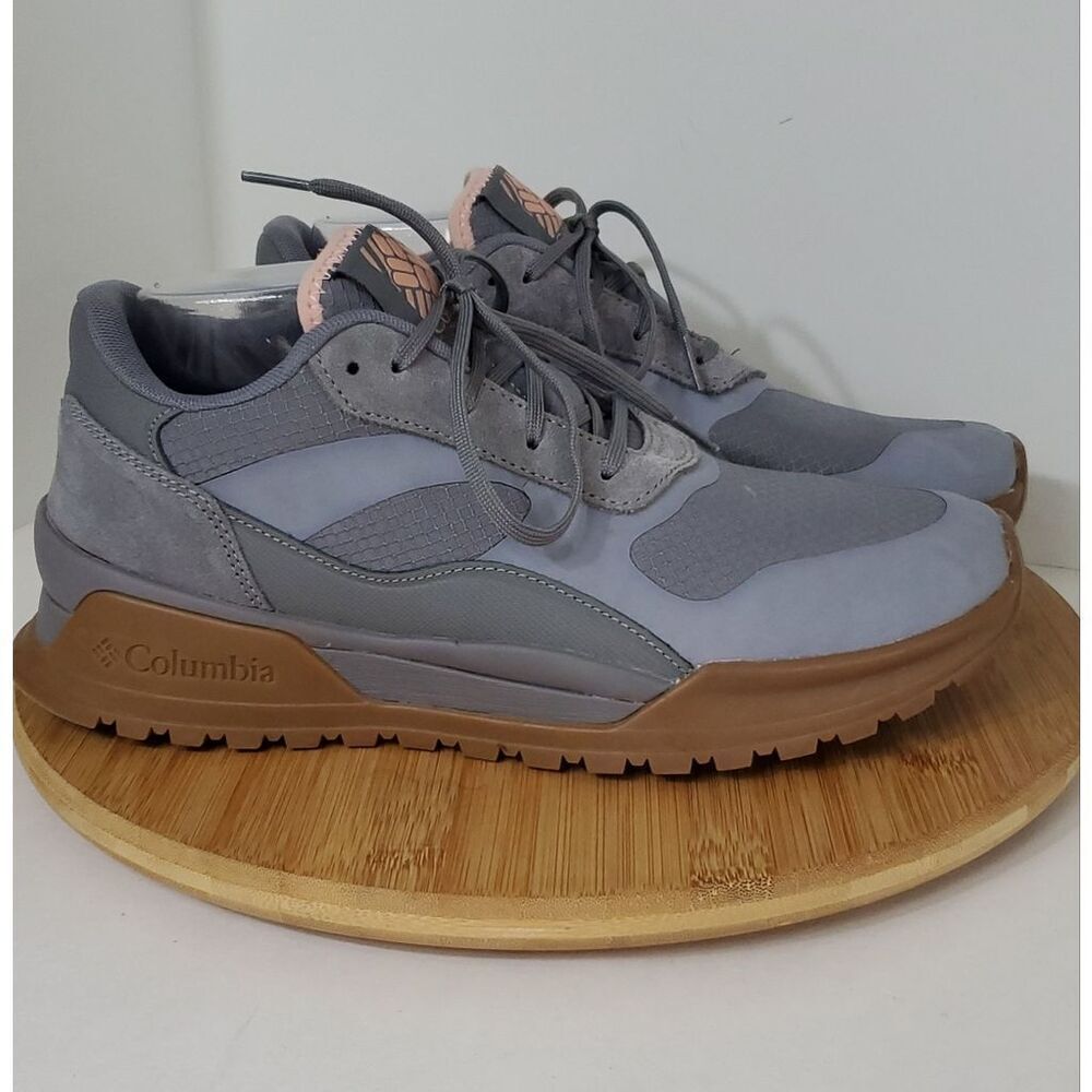 Columbia Women's Wildone Heritage Grey Sneakers Size 10